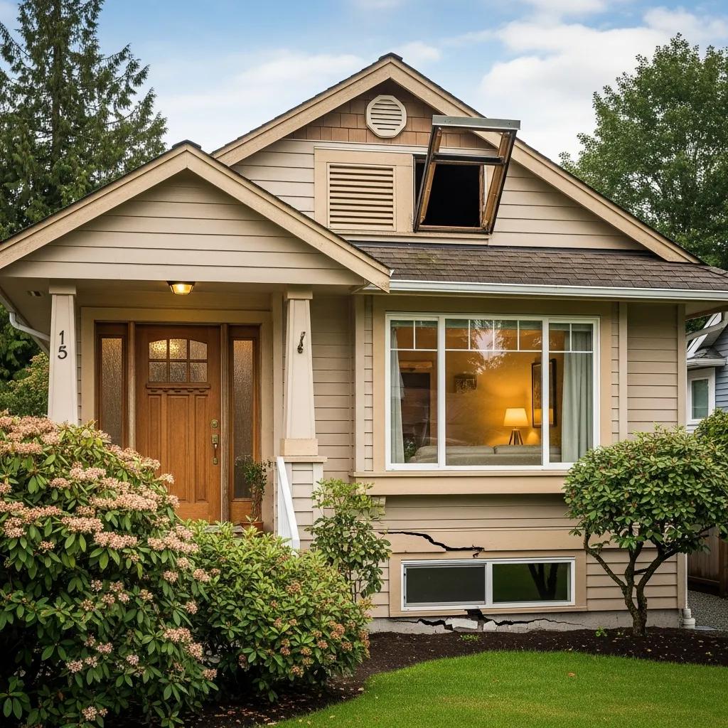 Cozy Port Coquitlam home highlighting common pest entry points