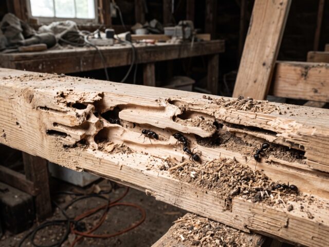 Carpenter Ant Damage: Signs, Prevention & Treatment in BC