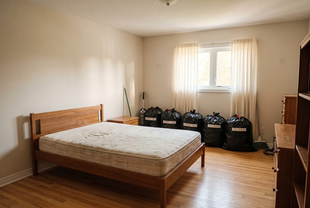 Bed bug treatment preparation guide bedroom preparation for pest control BC